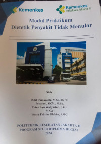 Image of Modul Pratikum Dietetik Penyakit Tidak Menular Tahun 2024