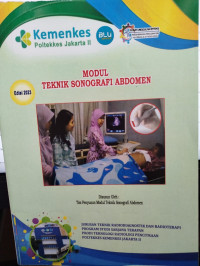 Image of MODUL TEKNIK SONOGRAFI ABDOMEN