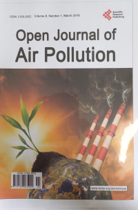 Open Journal Of Air Pollution Vol. 8 No.1 March 2019