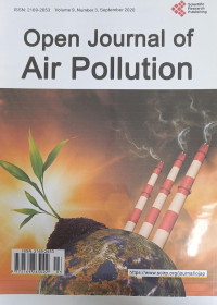 Open Journal Of Air Pollution Vol. 9 No.3 September 2020