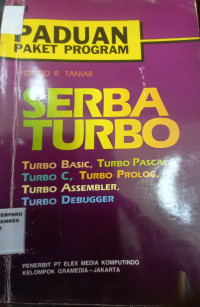Image of Panduan paket program serba turbo : turbo basic, turbo pascal, ...