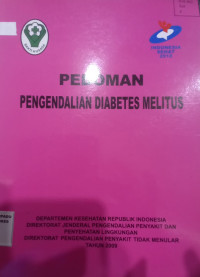 Image of Pedoman Pengendalian Diabetes Melitus