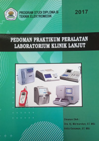 Pedoman Praktikum  Peralatan Laboratorium Klinik lanjut