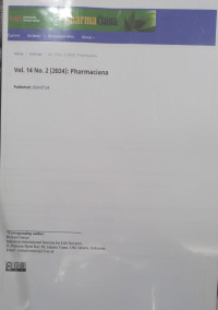 Pharmaciana Vol 14, No 2 Tahun 2024