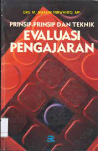 Image of Prinsip-prinsip dan Teknik Evaluasi Pengajaran
