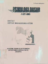 Image of Psikologi Dasar