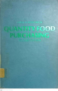 Quantity Food Purchasing