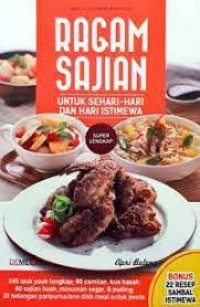 Image of Ragam Sajian Untuk Sehari-hari dan Hari Istimewa