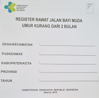 Image of Register Rawat Jalan Bayi Muda Umur Kurang dari Dua Bulan