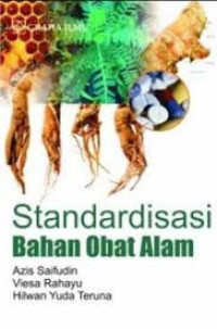 Standarisasi bahan Obat Alam