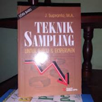Teknik Sampling Untuk Survei & Eksperimen