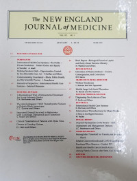 Image of The New England Journal of Medicine Vol. 372 No.1