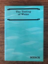 The Testing of Water