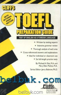 TOEFL PREPARATION GUIDE