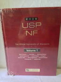 USP NF The Official Compendia of Standards Volume I