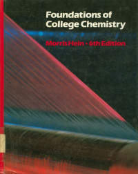 Image of Foundations of College Chemistry
