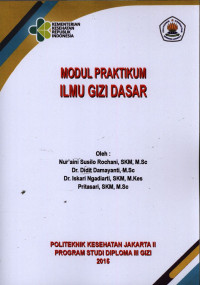 Image of Modul Praktikum Ilmu Gizi Dasar