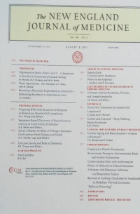 Image of The New England Journal of Medicine Vol. 369 No.11