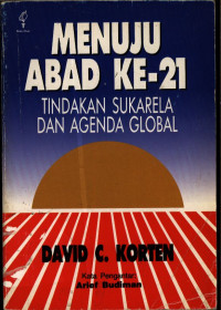 Image of Menuju  Abad ke-21 : Tindakan Sukarela dan Agenda Global